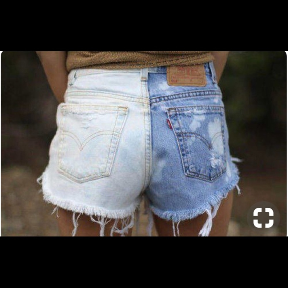 Custom Levi Cutoffs - Picture 3 of 8